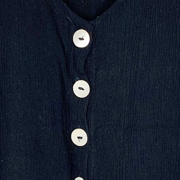 VERY Vineyard Sleeveless Button Up Top Size S - Picture 4 of 6